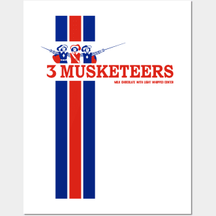 3 Musketeers Posters and Art